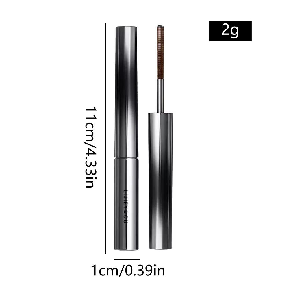 1Pcs Mascara Curl Thick Lengthening Eyelash Mascara Waterproof Non-Smudge Black/Brown Natural Curling Mascara Makeup