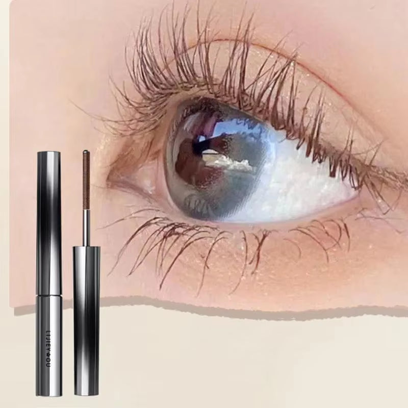 1Pcs Mascara Curl Thick Lengthening Eyelash Mascara Waterproof Non-Smudge Black/Brown Natural Curling Mascara Makeup